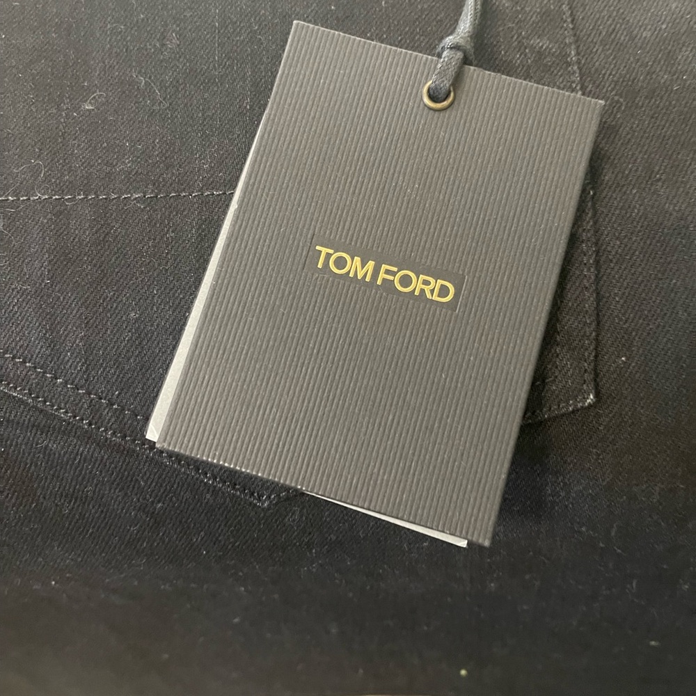 Tom Ford MEN Black Denim Jeans. Size 38 regular fit. Brand new!
